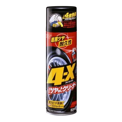 4X Speedy Shine Tire Cleaner - Limpador e Revitalizador de Pneus Soft99