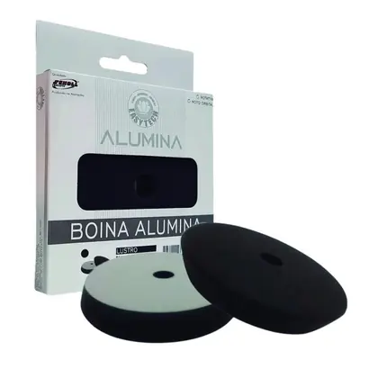 Boina de Espuma Alumina Preta Lustro 5" Easytech