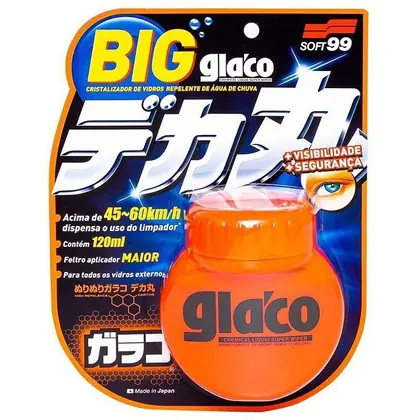 Glaco Big Repelente de Água de Chuva 120ml Soft99