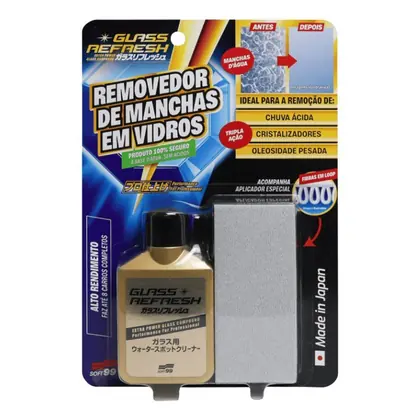 Glass Refresh Descontaminante e Removedor de Manchas em Vidros Soft99