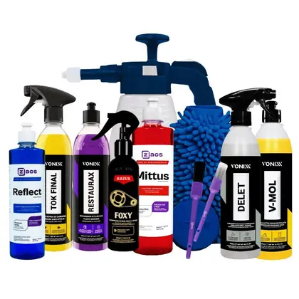 Kit para Limpeza de Moto Vonixx