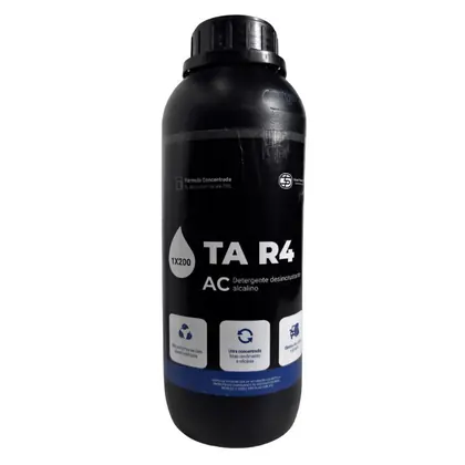 TA R4 AC Detergente Desincrustante Alcalino 1:200 1L Teixeira Pinto