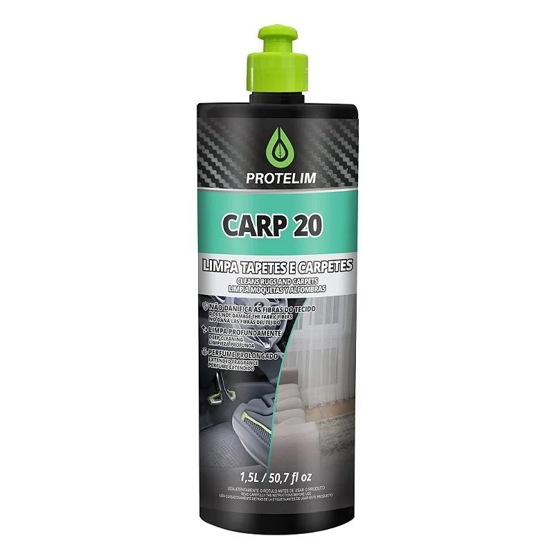 Carp 20 Limpa Tapetes e Carpetes 1,5L - Protelim