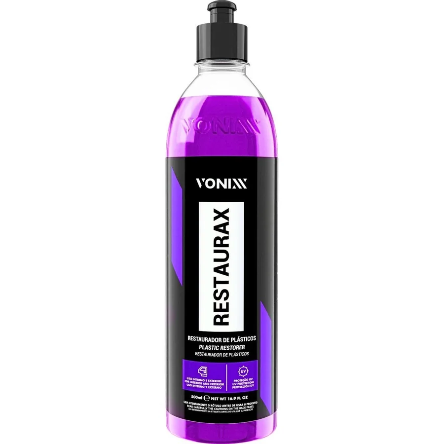 Restaurax Vonixx 500ml - Restaurador de Plásticos