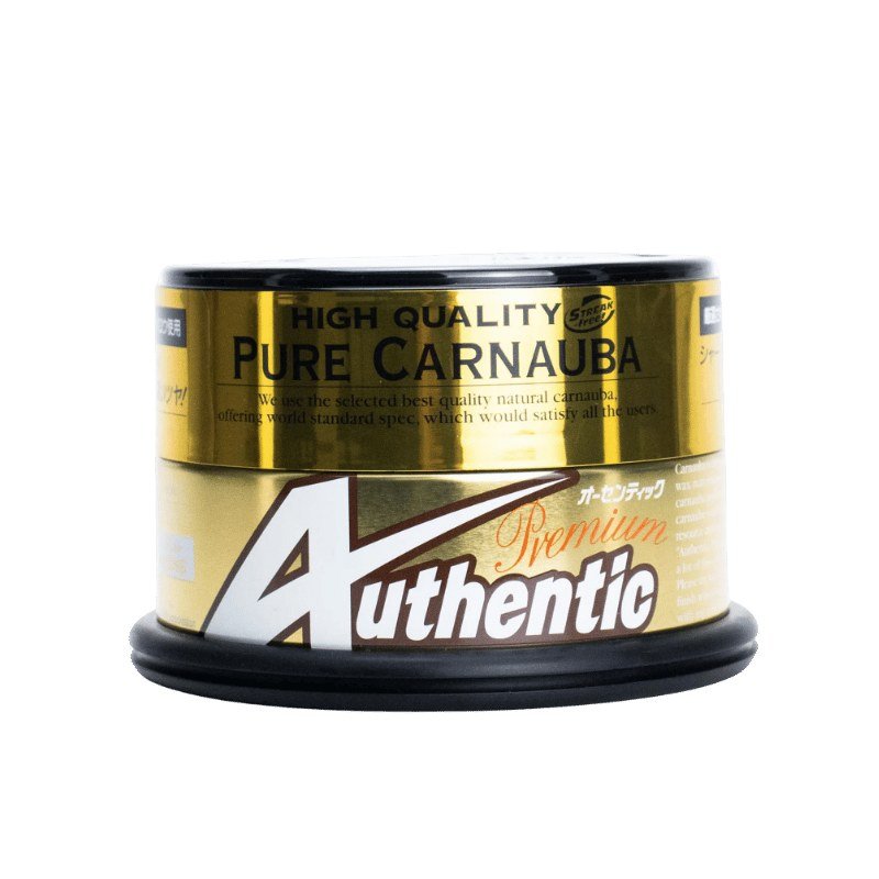 Cera Authentic Premium Carnaúba Premium 200g Soft99 — produto para estética automotiva
