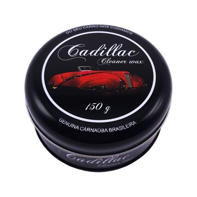 Cleaner Wax Cera Limpadora Cadillac 150g — produto para estética automotiva