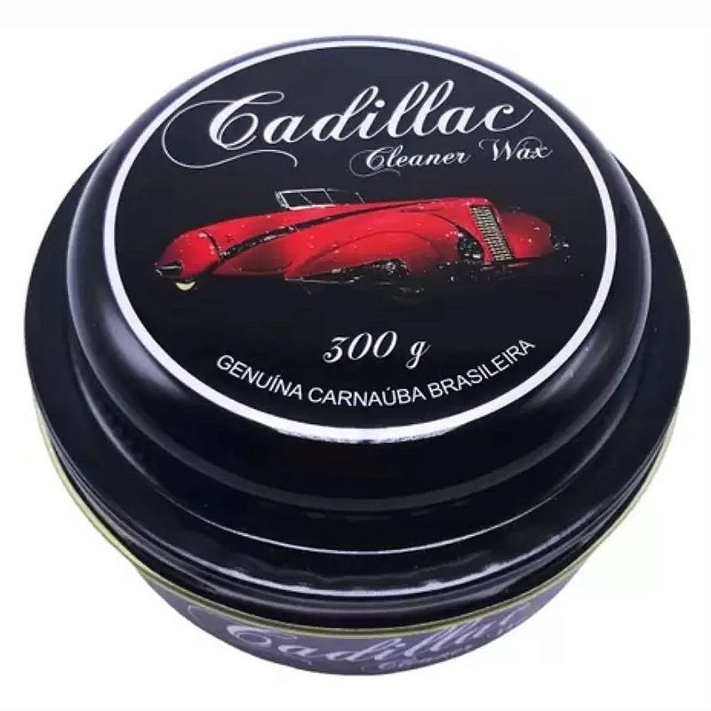 Cleaner Wax Cera Limpadora Cadillac 300g — produto para estética automotiva