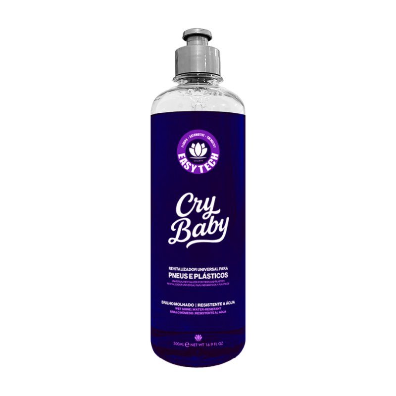 Cry Baby Revitalizador Plásticos Easytech 500ml — produto para estética automotiva