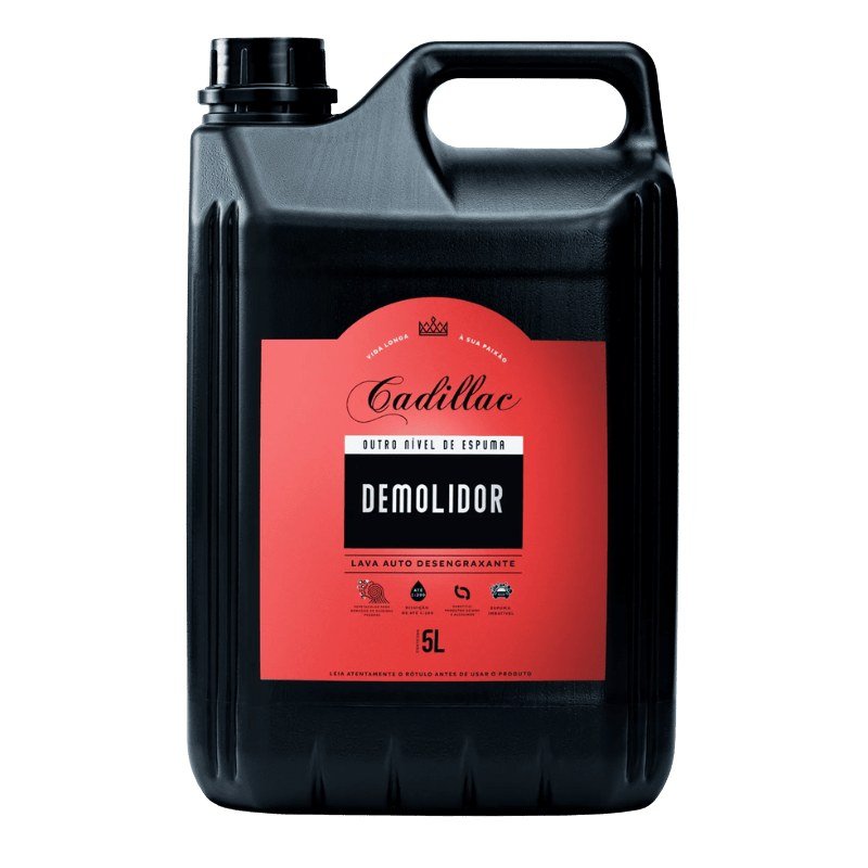 Demolidor Lava Auto Desengraxante 5L Cadillac — produto para estética automotiva