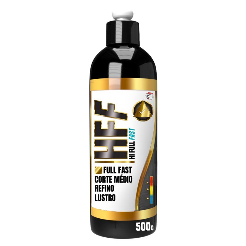 HFF Lincoln Polidor 3 em 1 Hi Full Fast 500g — produto para estética automotiva