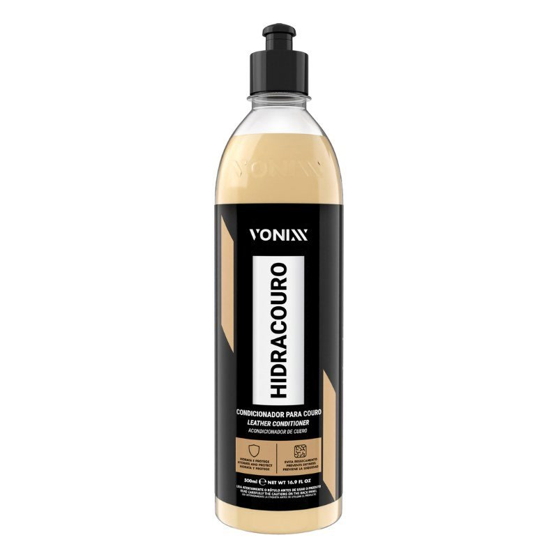 Hidracouro Hidratante de Couro 500ml Vonixx — produto para estética automotiva