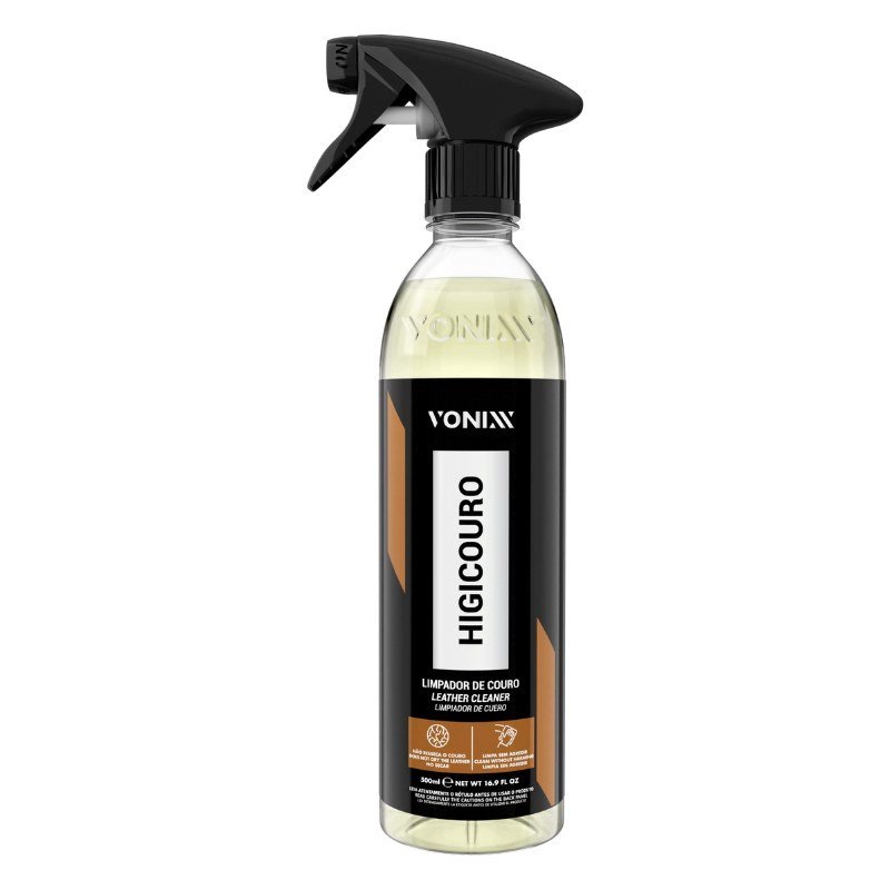 Higicouro Limpador de Couro 500ml Vonixx — produto para estética automotiva