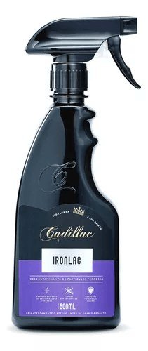 Ironlac Descontaminante Ferroso Cadillac 500ml — produto para estética automotiva