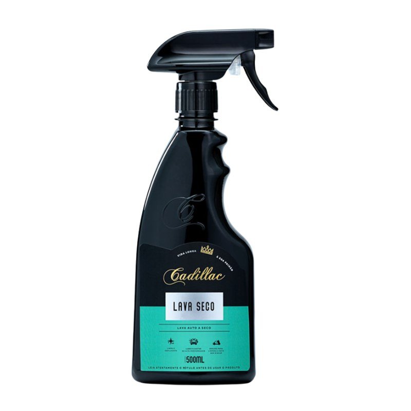 Lava Seco Cadillac 500ml — produto para estética automotiva