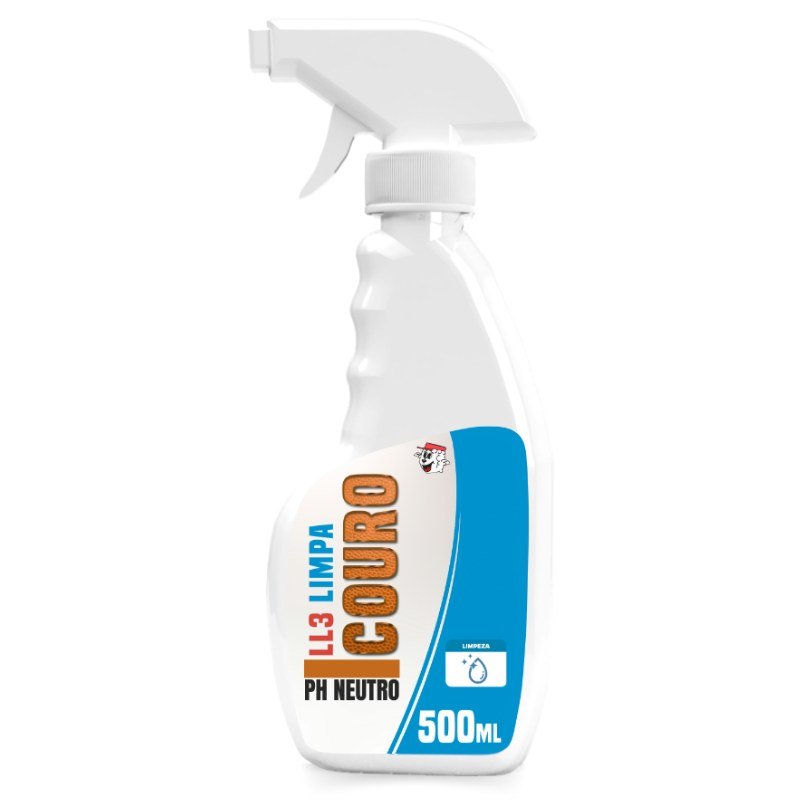 Limpa Couro Pronto Uso LL3 Lincoln 500ml — produto para estética automotiva