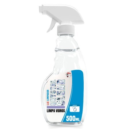 Limpa Vidros Crystal Clear LL6 500ml — produto para estética automotiva