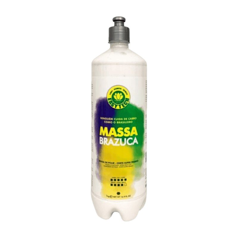Massa de Polir Brazuca Corte Pesado Easytech 1kg — produto para estética automotiva