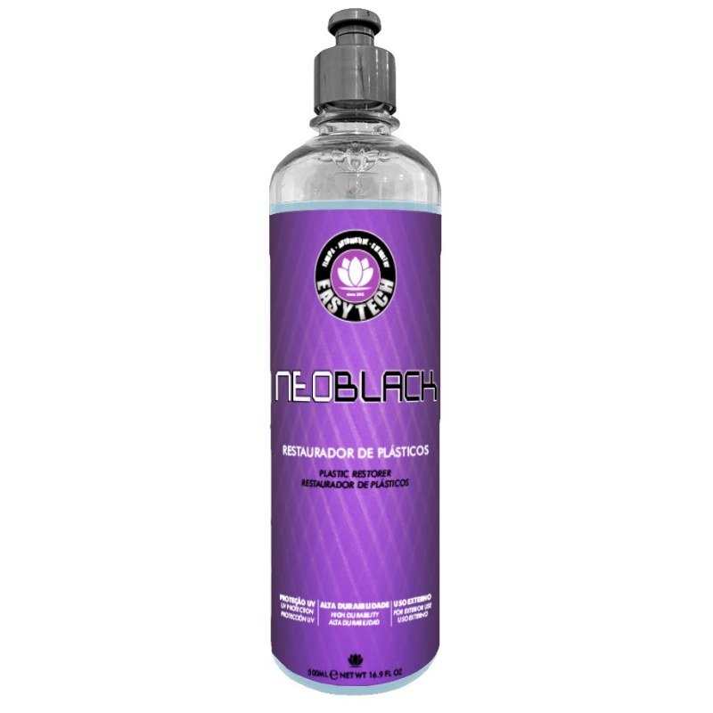 Neo Black Revitalizador Plásticos Easytech 500ml — produto para estética automotiva