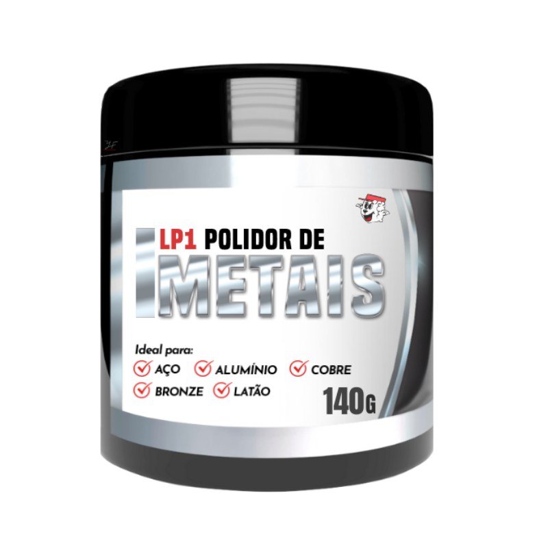 Polidor de Metais LP1 Lincoln 140g — produto para estética automotiva