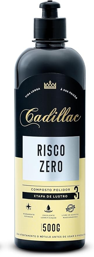 Risco Zero Composto Polidor Lustro 500g Cadillac — produto para estética automotiva