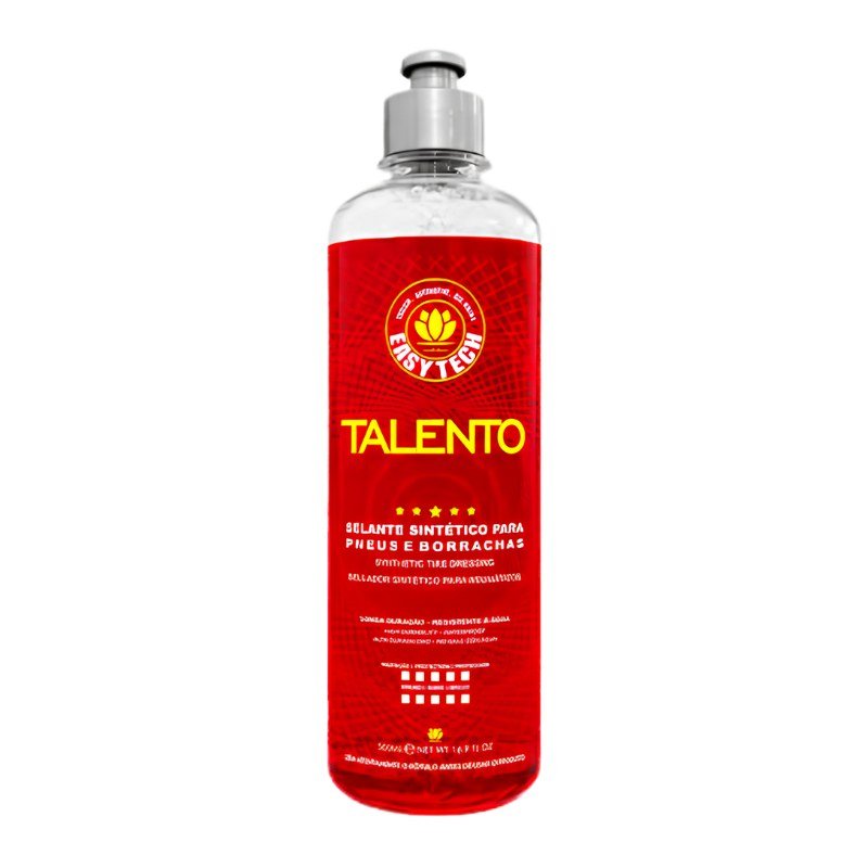 Talento Condicionador de Pneus Easytech 500ml — produto para estética automotiva