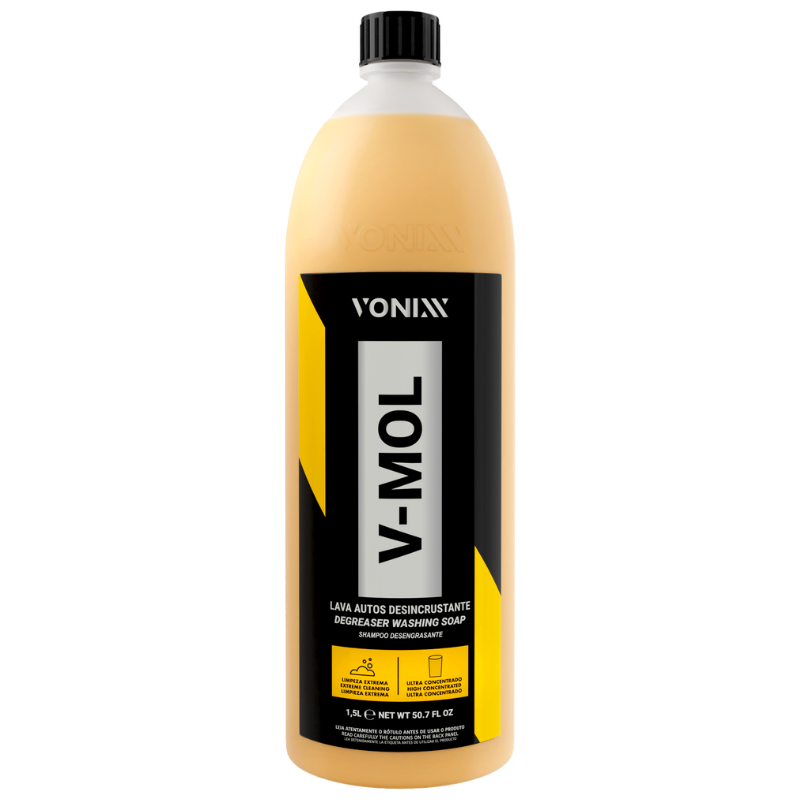 V-Mol Lava Autos Desincrustante Concentrado Vonixx 1,5L — produto para estética automotiva