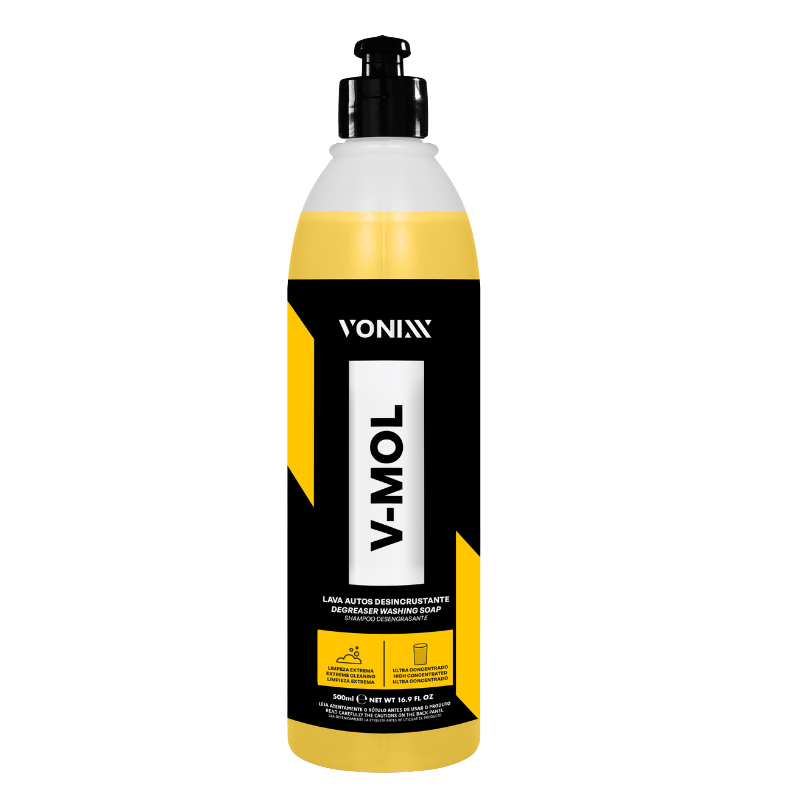 V-Mol Lava Autos Desincrustante Concentrado Vonixx 500ml — produto para estética automotiva