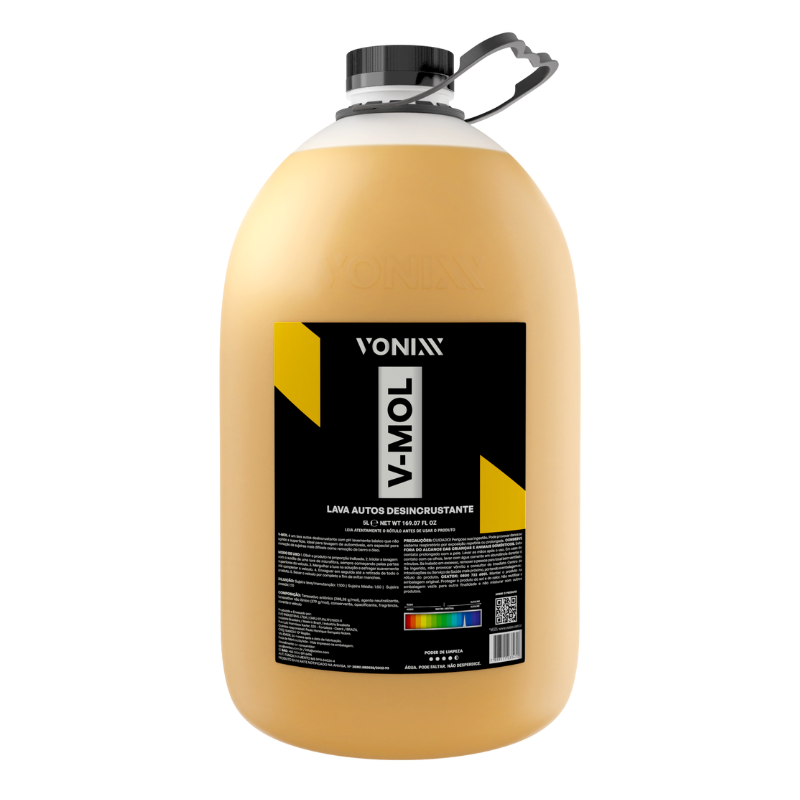 V-Mol Lava Autos Desincrustante Concentrado Vonixx 5L — produto para estética automotiva