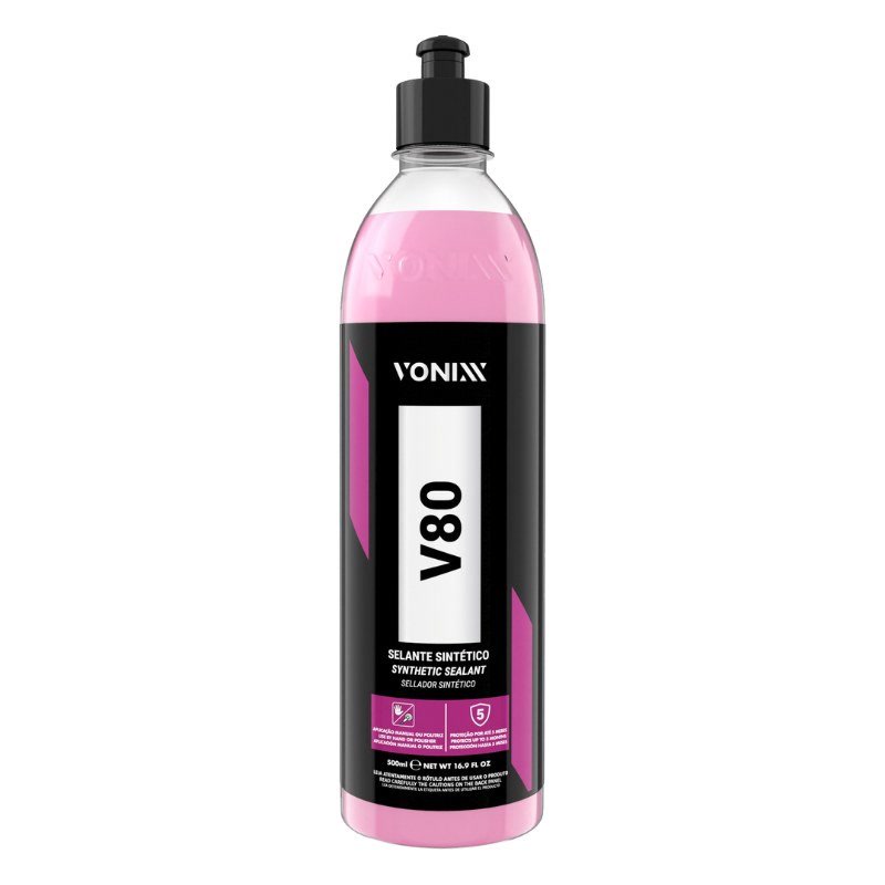 V80 Selante Sintético 500ml Vonixx — produto para estética automotiva